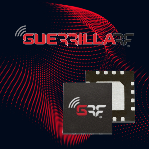 Guerrilla RF announces it is now sampling the GRF5317, the first of a series of new 0.1W linear power amplifiers being developed by the company. These latest InGaP HBT amplifiers were designed specifically for 5G wireless infrastructure applications requiring exceptional native linearity over large 500MHz bandwidths and temperature extremes of -40°C to 85°C. (Graphic: Business Wire)
