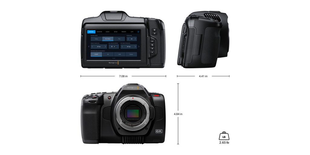 Blackmagic Design Announces The Pocket Cinema Camera 6K G2