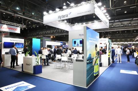 Hytera at CCW 2022, Showcasing the Convergence-Native Solutions for The Critical Communications Sector (Photo: Business Wire)