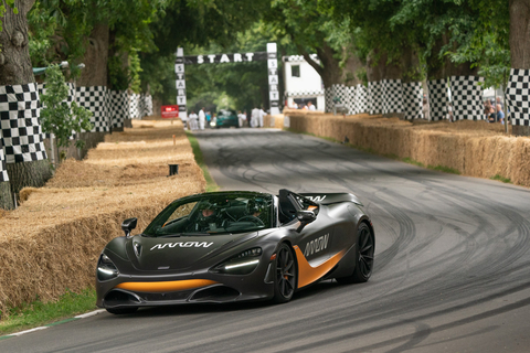 Arrow SAM Car competing in Hillclimb at Goodwood Festival of Speed (Photo: Business Wire)