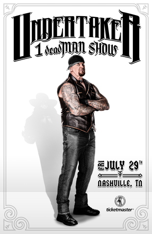 UNDERTAKER 1 deadMAN SHOW COMES TO NASHVILLE JULY 29 (Graphic: Business Wire)