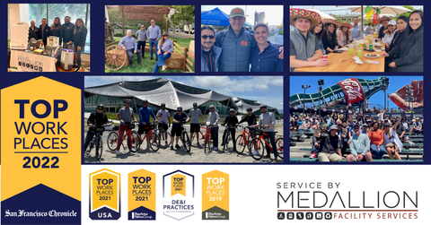 Service by Medallion 2022 Top Workplace Award (Graphic: Business Wire)