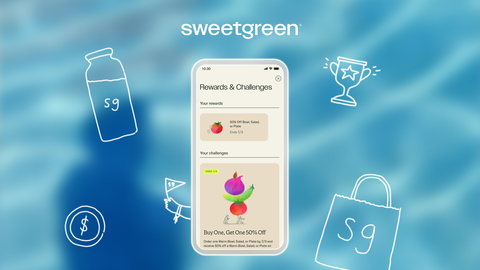 sweetgreen Pilots New Challenges Program That Rewards Customers for Healthy Habits (Photo: Business Wire)