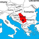 Location of Serbia and the Piskanja boron project (Graphic: Business Wire)