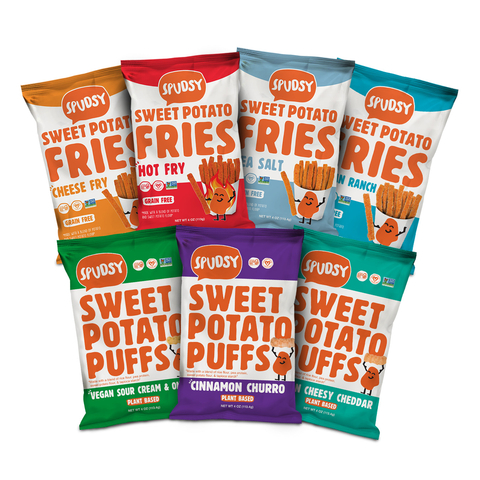 Spudsy Sweet Potato Puffs and Fries (Photo: Business Wire)