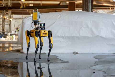 original Boston Dynamics selected Velodyne Lidar’s sensors to provide perception and navigation capabilities for its highly mobile robots, which are capable of tackling the toughest robotics challenges. Pictured here: Boston Dynamics’ Spot mobile robot equipped with a Velodyne lidar sensor. (Photo: Boston Dynamics)