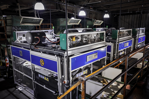 AMP Robotics has expanded its partnership with Waste Connections, its largest customer. Since late 2020, Waste Connections has booked or deployed 50 of AMP’s high-speed robotics systems on plastic, fiber, and residue lines, becoming the largest operator of AI-guided robotics in the industry. (Photo: Business Wire)