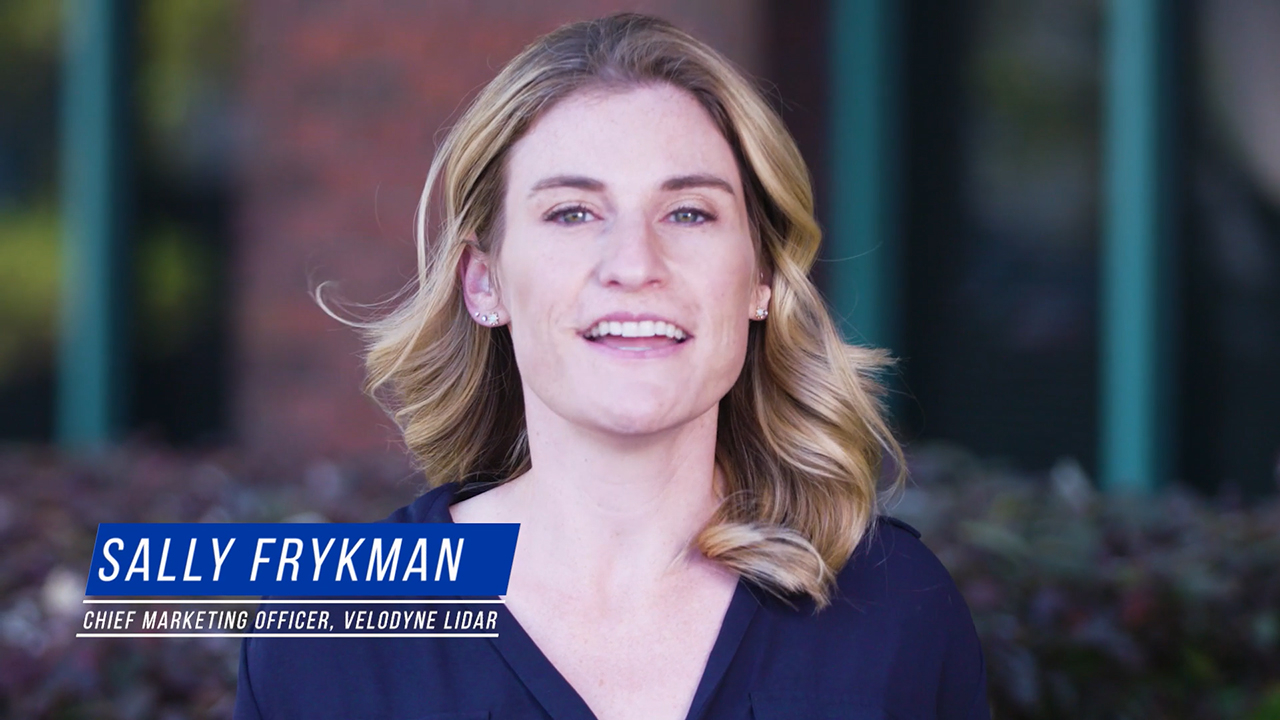 thumbnail Velodyne Lidar announced its Chief Marketing Officer Sally Frykman won the 2022 Woman of the Year award from Sensors Converge and Fierce Electronics.