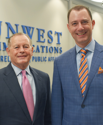 Michael Lunceford and Crayton Webb of LuncefordWEBB Government Relations. (Photo: Business Wire)