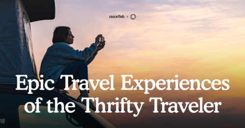 "Epic Travel Experiences of the Thrifty Traveler" surveyed 500+ U.S. travelers to better understand what makes a memorable travel experience today–and how budget factors in. (Photo: Business Wire)