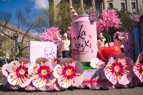 LaCroix Cherry Blossom - 'Dazzling Taste of Spring' Float! (Photo: Business Wire)