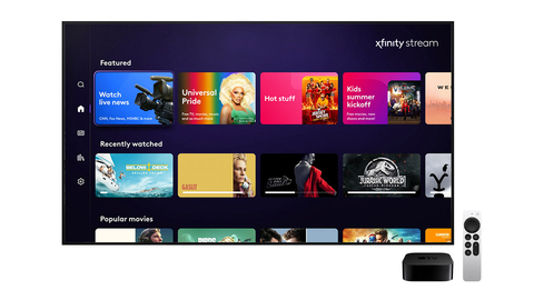 Xfinity Stream app comes to Apple TV (Photo: Business Wire)
