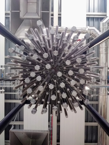 original Membranas de un reactor de conversión de amoniaco a hidrógeno (Photo: H2SITE)