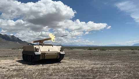 BAE Systems’ Robotic Technology Demonstrator strikes ground target with APKWS® laser-guided rocket (Photo: Business Wire)