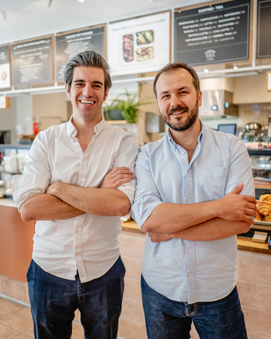 Vita Mojo Co-Founders Nick Popovici (left) and Stefan Catoiu. (Photo: Business Wire)