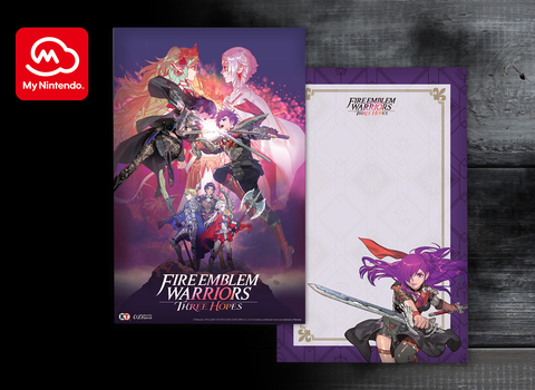 My Nintendo members can redeem Platinum Points for rewards based on the Fire Emblem Warriors: Three Hopes game! (Graphic: Business Wire)