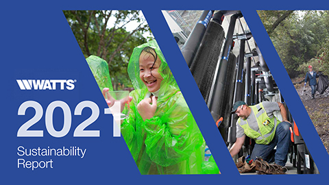 original Watts Water Technologies Publishes its 2021 Sustainability Report