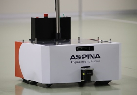 ASPINA AMR is scheduled to be delivered to factories after starting test sales in July, meeting with the factory environment and conditions of use, and taking manufacturing lead time. (Photo: Business Wire)