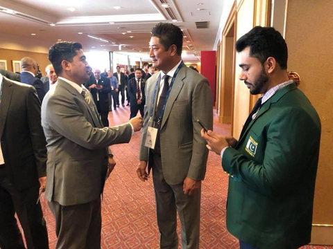 CTBA Chairman Jeffrey J.L. Koo, Jr. is vying for the positions of BFA President and First Vice Chairman of the WBSC Baseball Division Board. (Photo courtesy of CTBA)