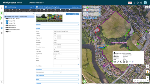 RAMM supports a spatial asset register that allows users to efficiently visualise all asset information required on maps. User-defined tables provide the ability to easily customise and configure asset class information depending on the custom requirements.  (Photo: Business Wire)