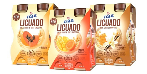 LALA Introduces New Breakfast ‘Licuados’ in Papaya, Mango-Carrot and Vanilla Honey. (Photo: Business Wire)