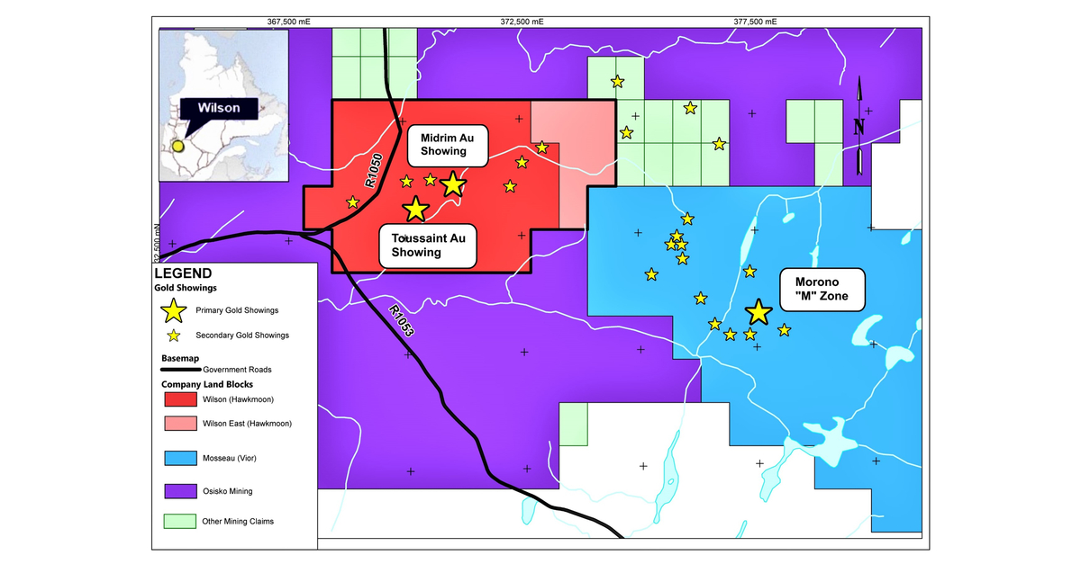 Hawkmoon Begins Trenching on Wilson | Business Wire