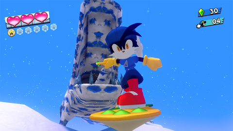 Enjoy a nostalgic trip down memory lane with KLONOA Phantasy Reverie Series, available on July 8. (Graphic: Business Wire)