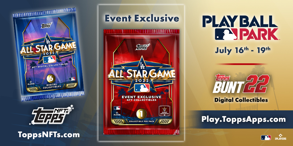 Topps Announces 2022 MLB All-Star Activities with NFT Collection, On-Site  Exclusives and Collectibles