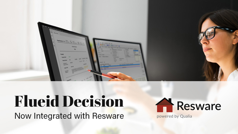 original Opening a Resware order triggers Flueid Decision, front loading data at the start of the title production process without having to leave Resware. (Photo: Business Wire)