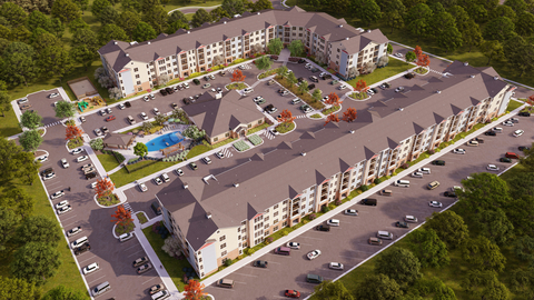 Palmer’s Creek Phase II set to add 200 units to the soon-to-be-delivered Phase I of Palmer’s Creek Apartments. (Photo: Business Wire)