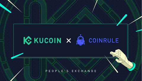 "KuCoin Partners with Coinrule to Bring Automated Trading to Its Users" (Graphic: Business Wire)