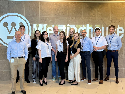 original Patrick Fragman, President & CEO of Westinghouse, welcomed the interns at our global headquarters in Cranberry Township. (Photo: Business Wire)