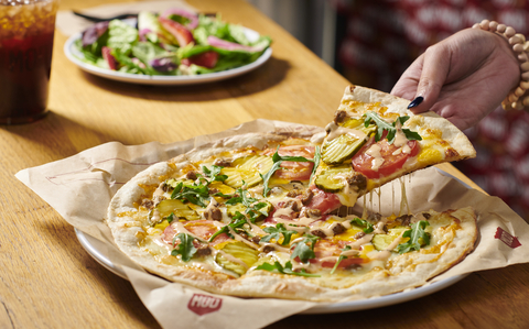 MOD Pizza's Cheesy-Backyard-Burger Pizza (Photo: Business Wire)