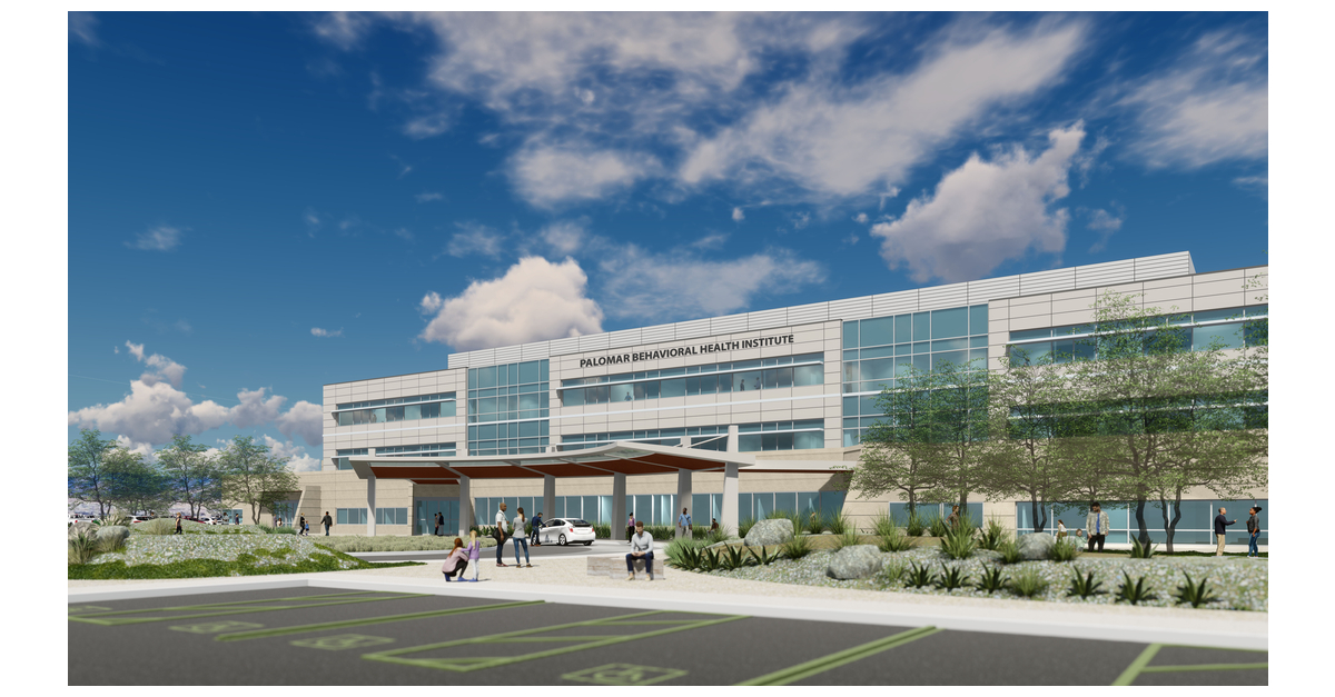 Palomar Health Selects Kindred Behavioral Health as Partner to Build