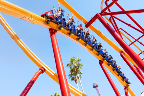 WONDER WOMAN™ Flight of Courage - Six Flags Magic Mountain's record 20th coaster!(Photo: Business Wire)