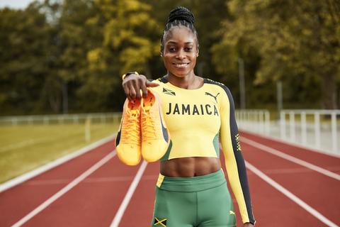 Global sports brand PUMA has signed five-time Olympic champion and fastest woman alive Elaine Thompson-Herah. (Photo: Business Wire)