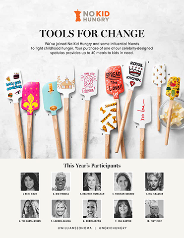 Williams Sonoma Launches 2022 Tools For Change Fund Raising Campaign