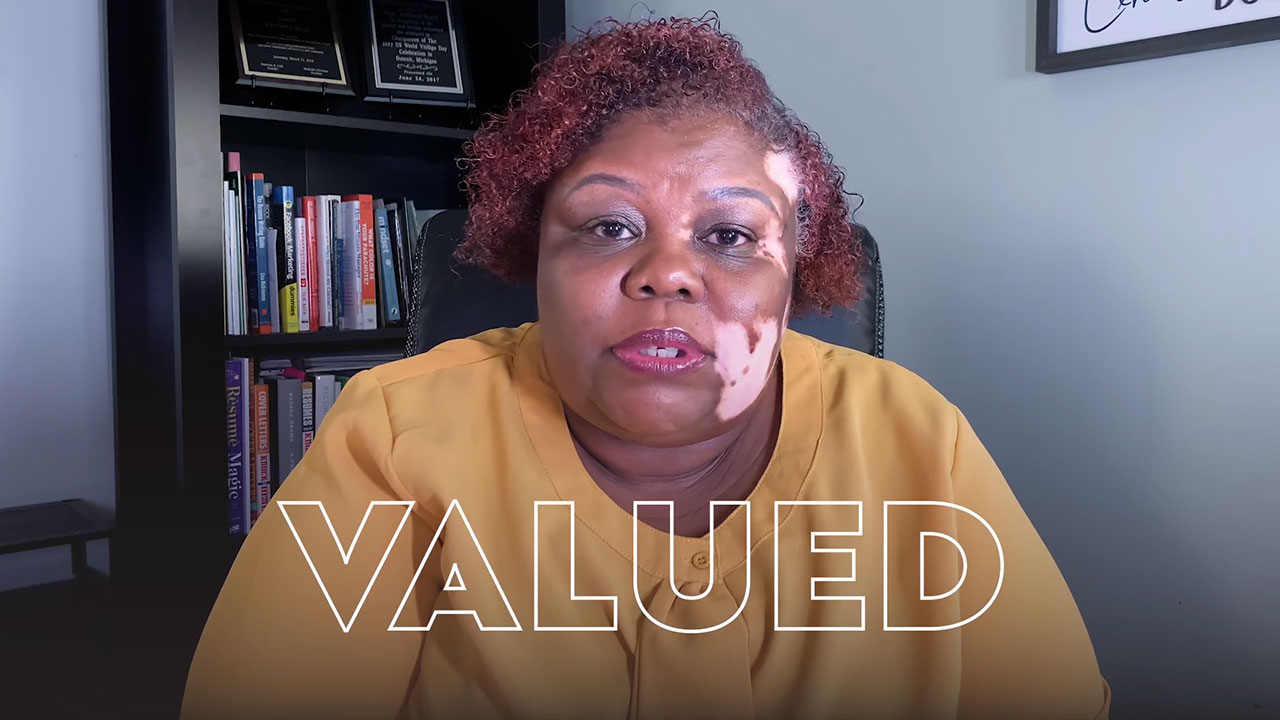 Video of vitiligo advocacy leaders sharing what the approval news means to them