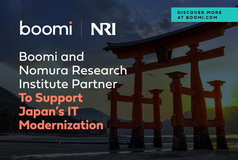 Boomi and Nomura Research Institute Partner To Support Japan’s IT Modernization (Graphic: Business Wire)