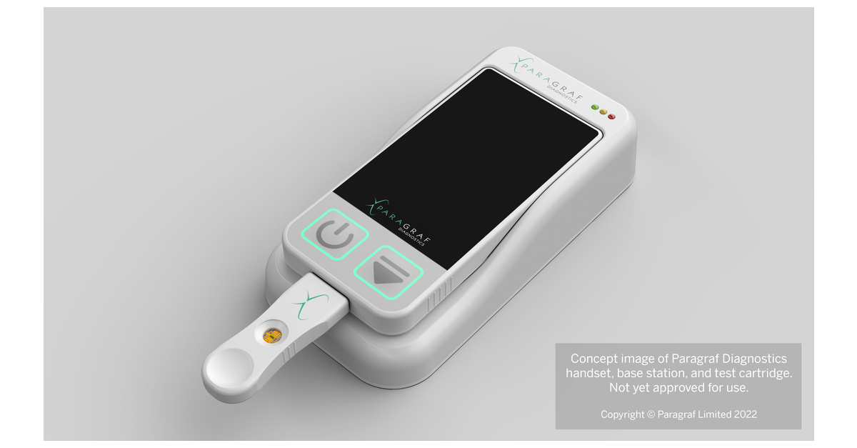 Paragraf® Announces Innovate UK Biomedical Catalyst Grant Award to