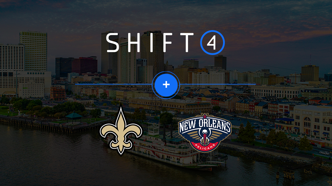 New Orleans Saints and Pelicans Select Shift4 as Official Payment