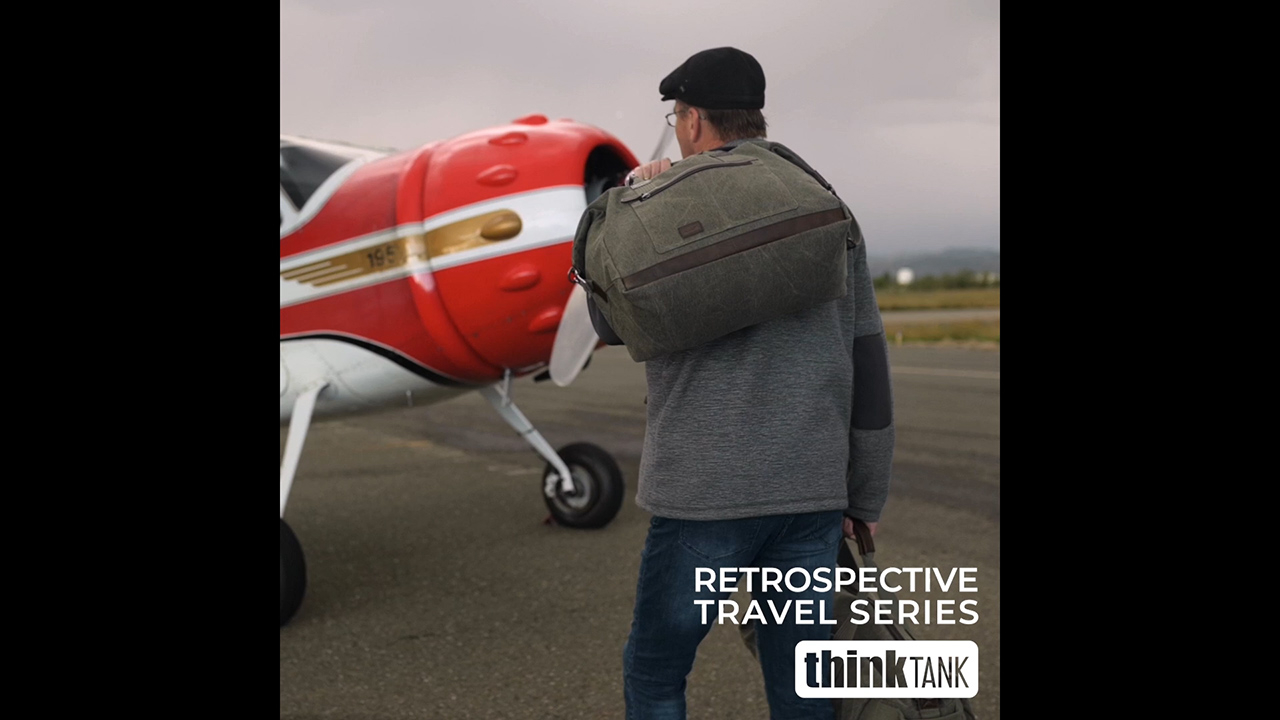 Think Tank Retrospective Weekender Bag for Getaways and Road Trips
