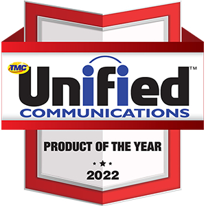 original TMC Unified Communications Product of the Year 2022 (Graphic: Business Wire)