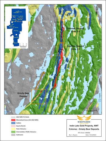 Figure 2 – Colomac Centre Location Map (Graphic: Business Wire)