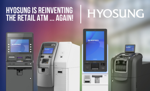 Hyosung America announced today the launch of four new retail products: the Hero (MX5400), X10 Cash-In Sidecar (HK700), MetaKiosk (MX9700) and Cajera CR-E (MS500EL). (Photo: Business Wire)
