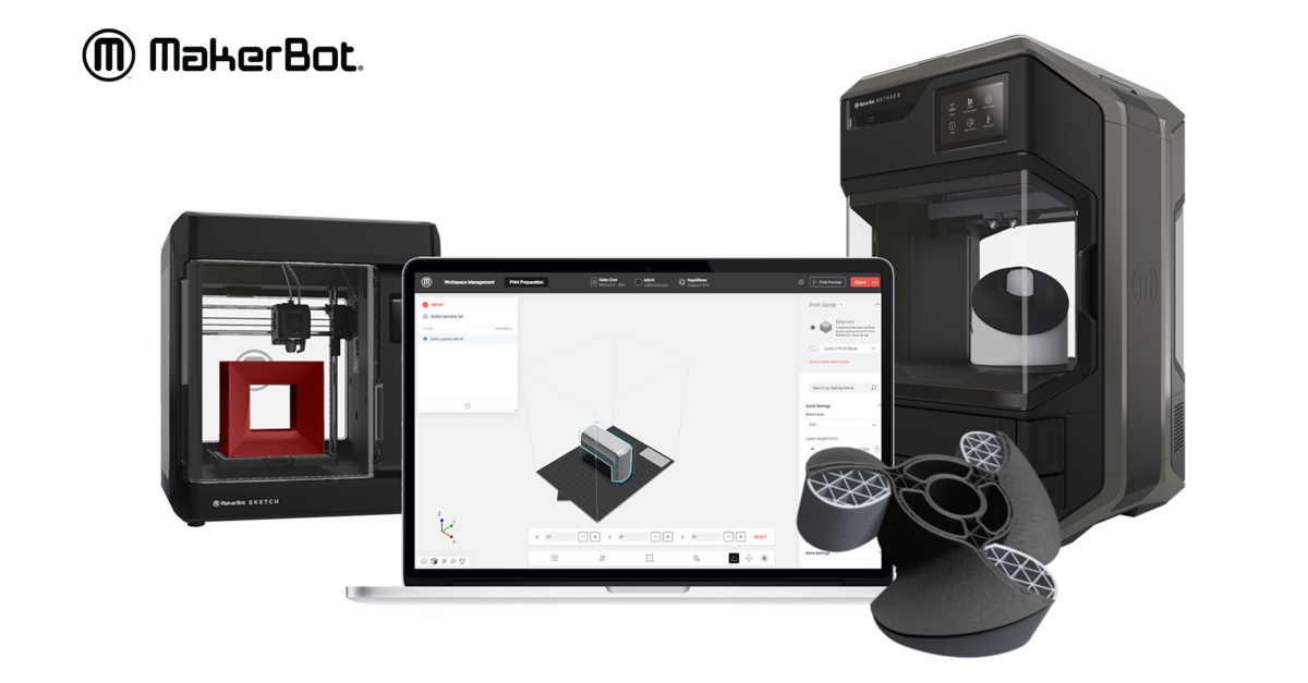 New MakerBot CloudPrint™ 2.0 Strengthens 3D Printing Workflow to Enhance Productiveness