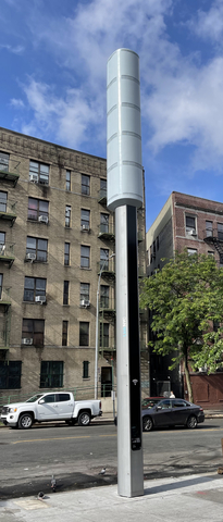 Comptek Technologies serves as the designer and manufacturer of the smart pole technology utilized in NYC's Link5G initiative. (Photo: Business Wire)