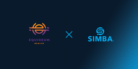 Equideum Health Partners with SIMBA Chain (Graphic: Business Wire)
