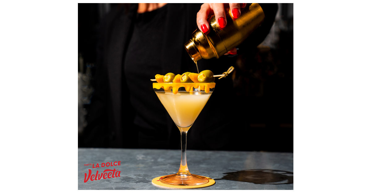  Introducing The VELVEETA® Veltini: The Unapologetic, Outrageously Cheesy Cocktail Available During Golden Hour this Summer