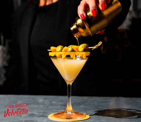 Introducing The VELVEETA® Veltini: The Unapologetic, Outrageously Cheesy Cocktail Available During Golden Hour this Summer (Photo: Business Wire)